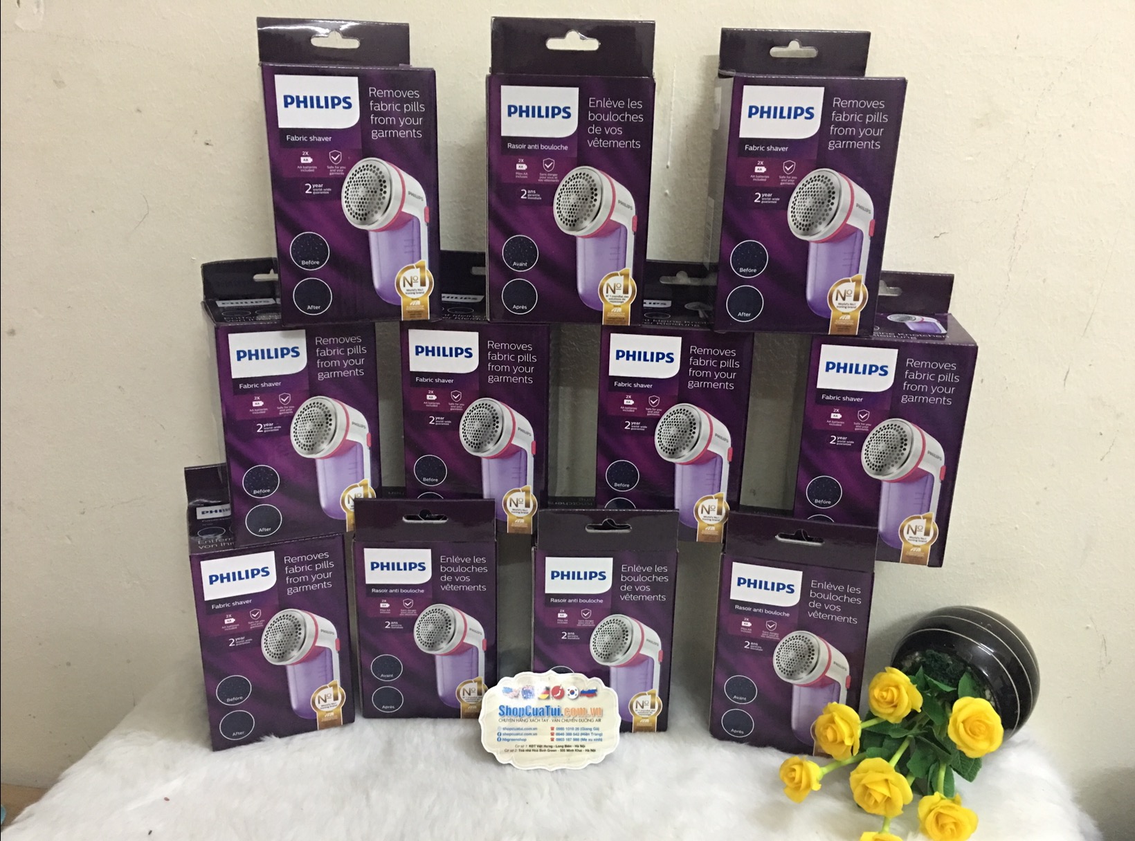 Máy cắt lông xù trên quần áo Philips