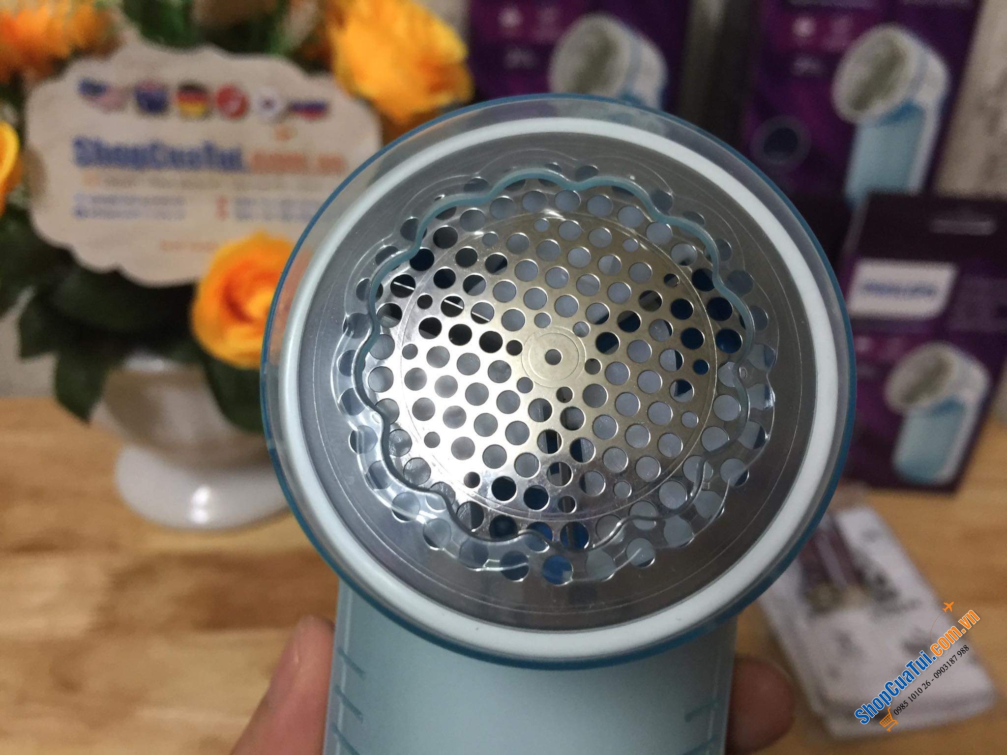 Máy cắt lông xù trên quần áo Philips
