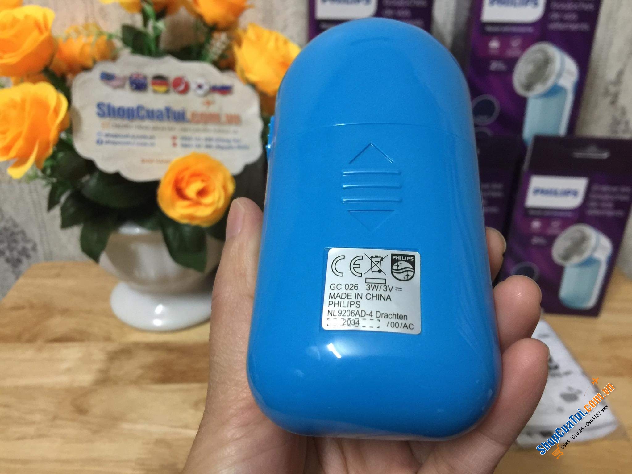 Máy cắt lông xù trên quần áo Philips