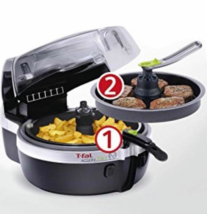 NỒI CHIÊN KHÔNG DẦU 2 TẦNG TEFAL YV9601 Made in France
