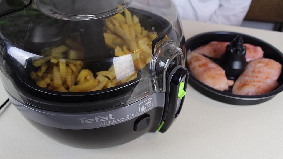 NỒI CHIÊN KHÔNG DẦU 2 TẦNG TEFAL YV9601 Made in France