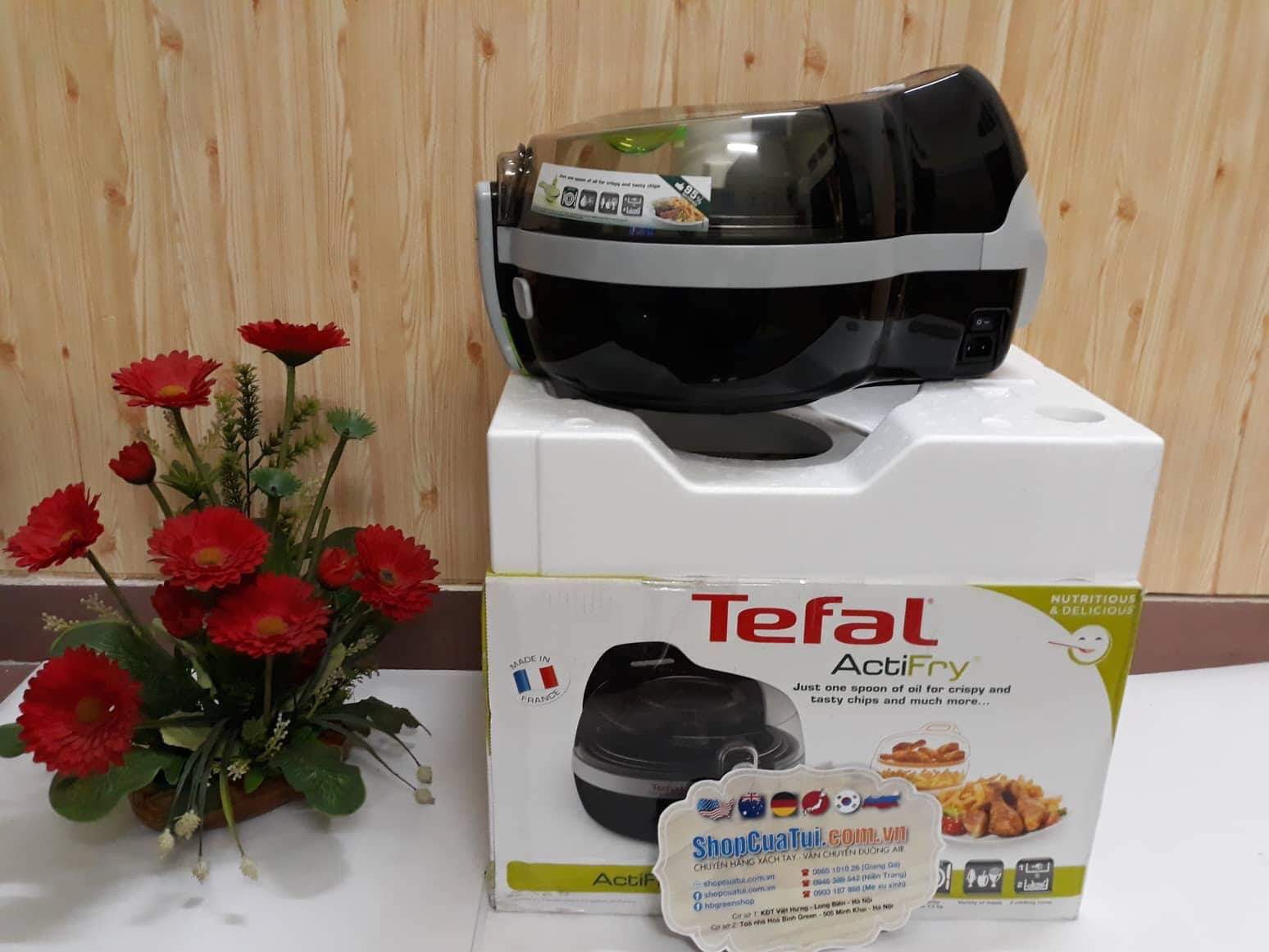 NỒI CHIÊN KHÔNG DẦU 2 TẦNG TEFAL YV9601 Made in France