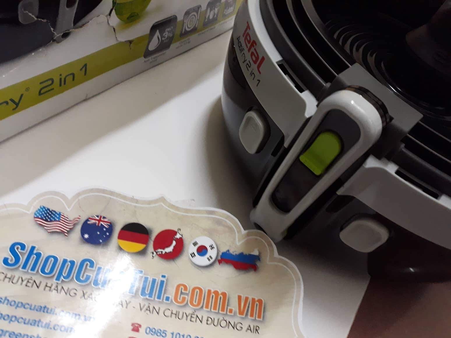 NỒI CHIÊN KHÔNG DẦU 2 TẦNG TEFAL YV9601 Made in France