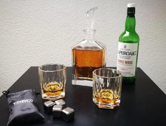 Bộ sản phẩm bình và cốc uống rượu Whisky Nachtmann Aspen