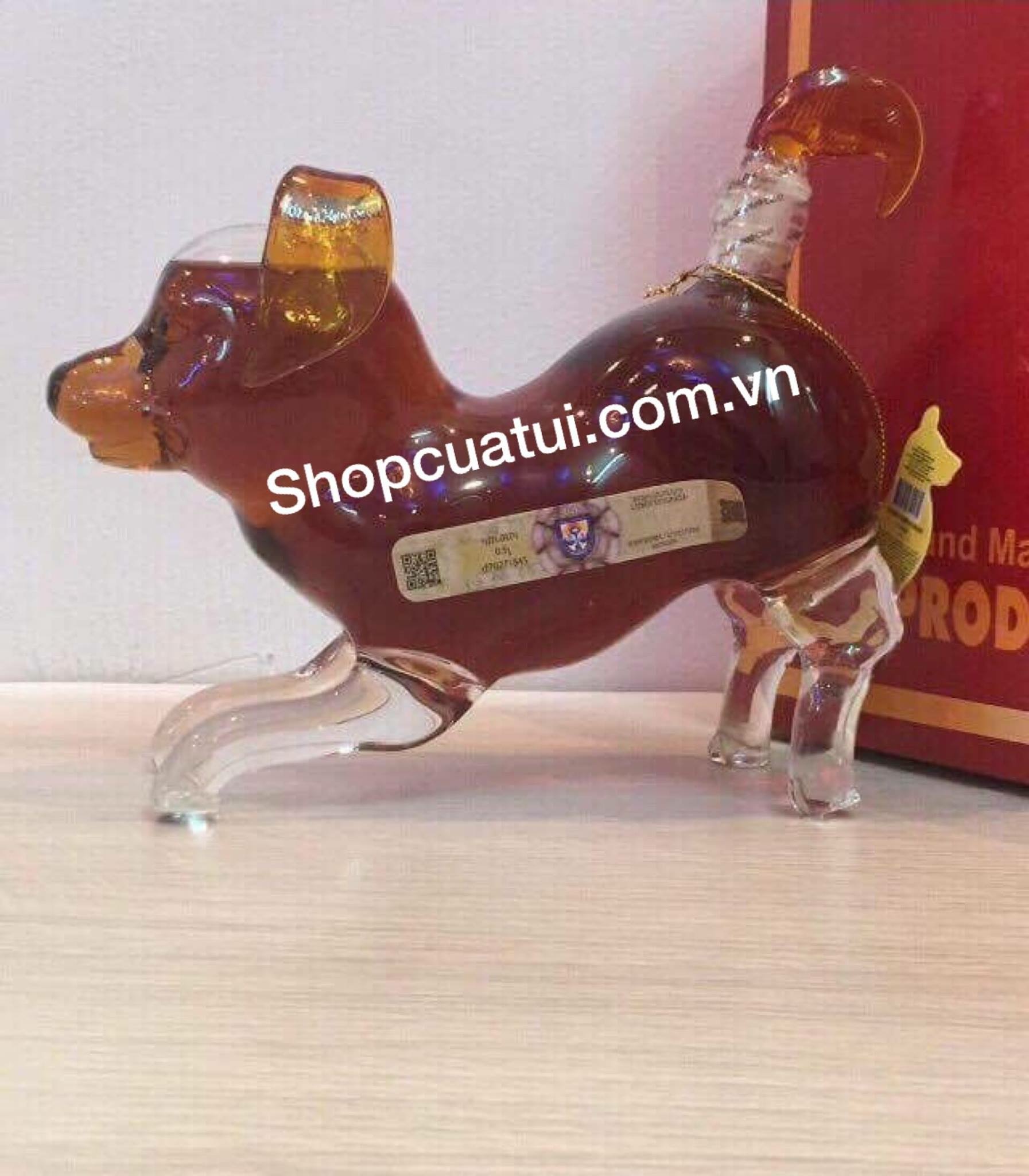 Rượu Chó - Cognac Năm Mậu Tuất 2018 của Nga