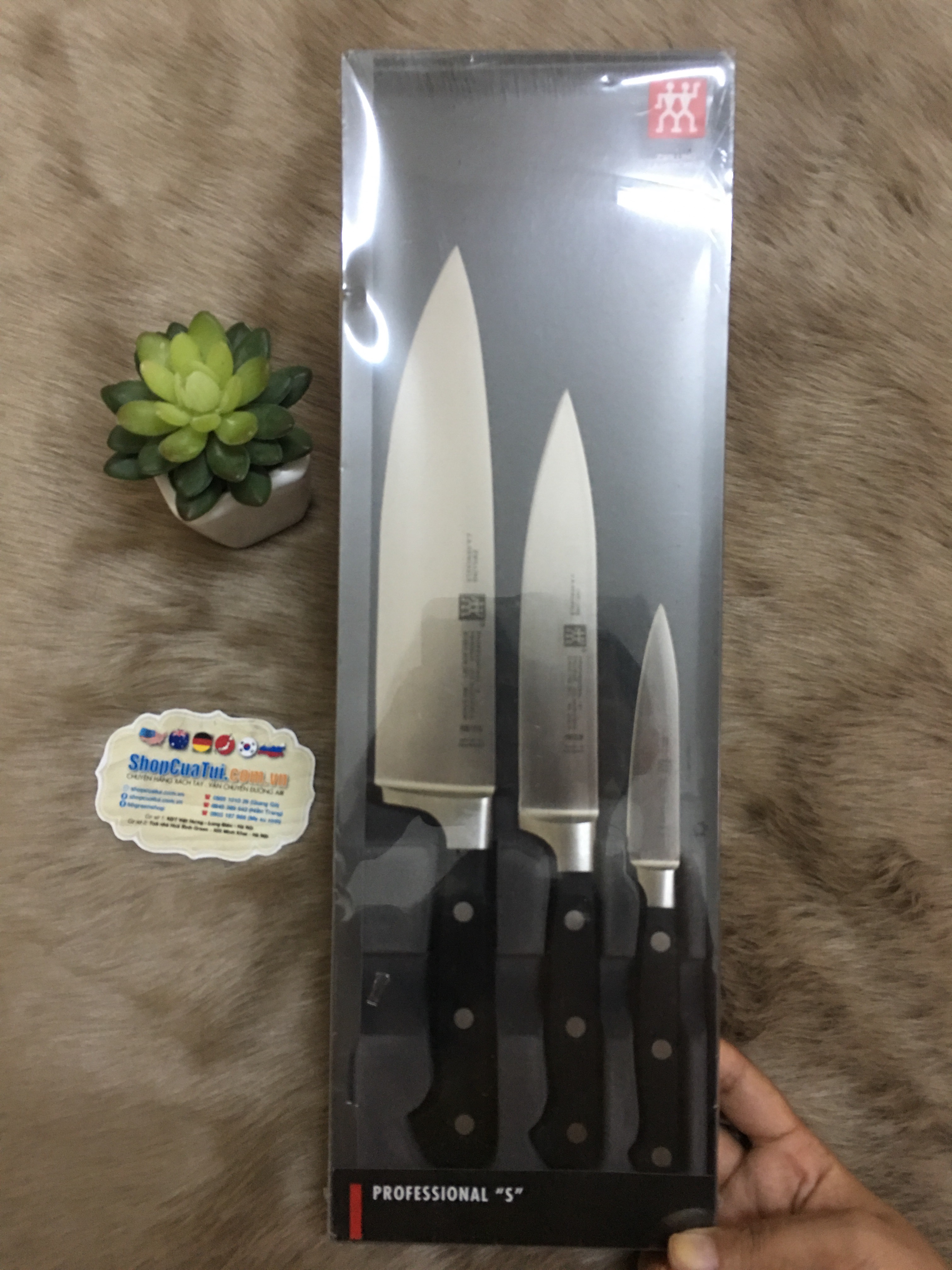 Bộ dao Zwilling Professional S set 3