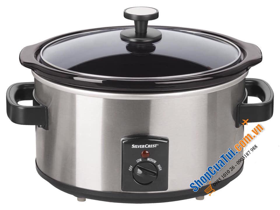 Nồi hầm nồi nấu chậm SILVERCREST Slow Cooker