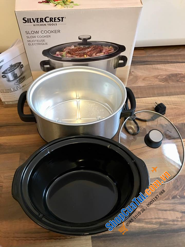 Nồi hầm nồi nấu chậm SILVERCREST Slow Cooker