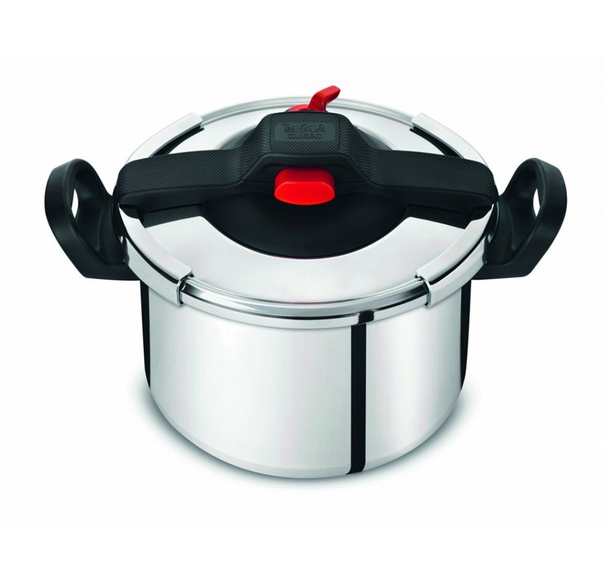 Nồi hầm Tefal Clipso Essential quick cooker 24,5 cm, 6 L, kèm xửng hấp. 