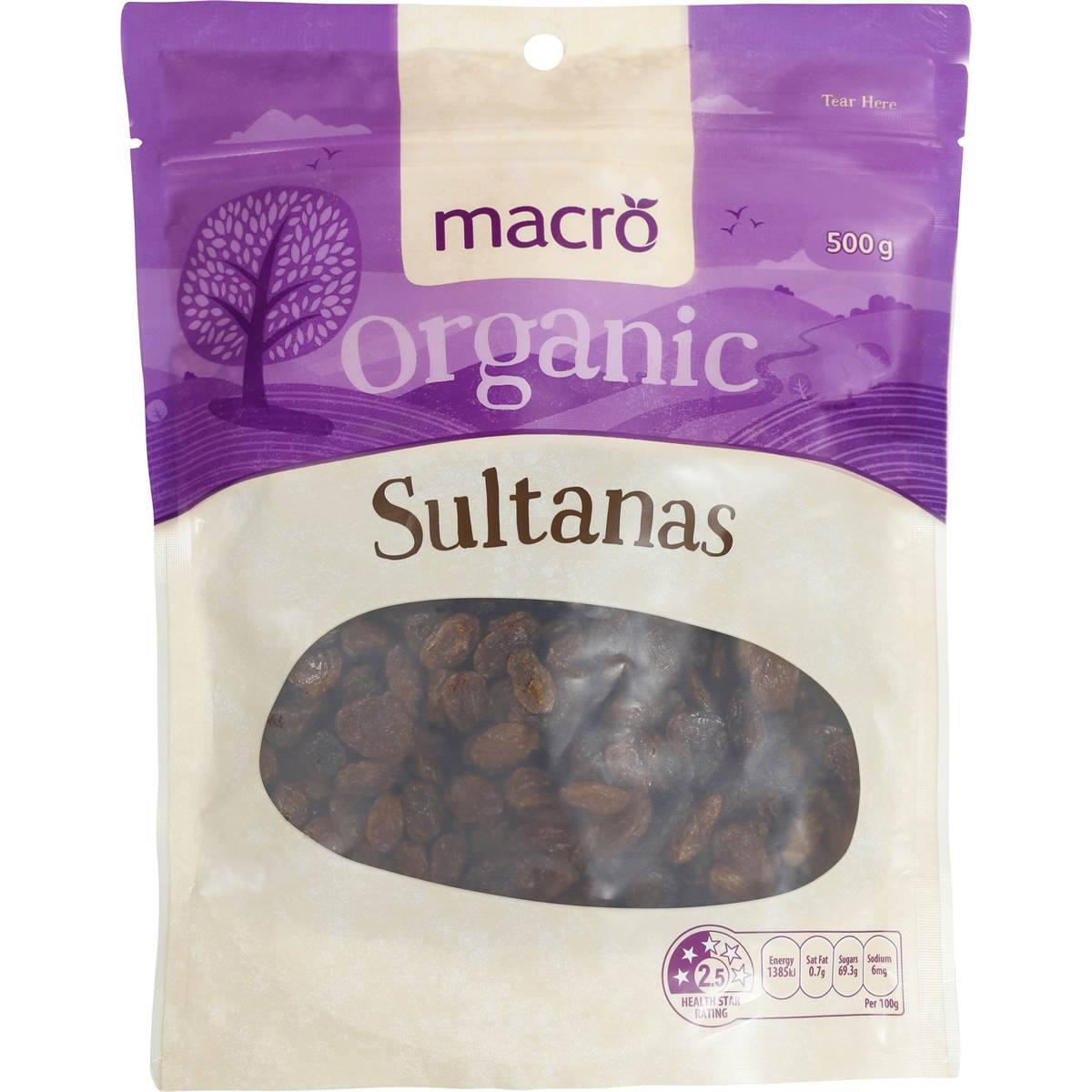 Nho Khô Sultanas ORGANIC Từ Úc 500g