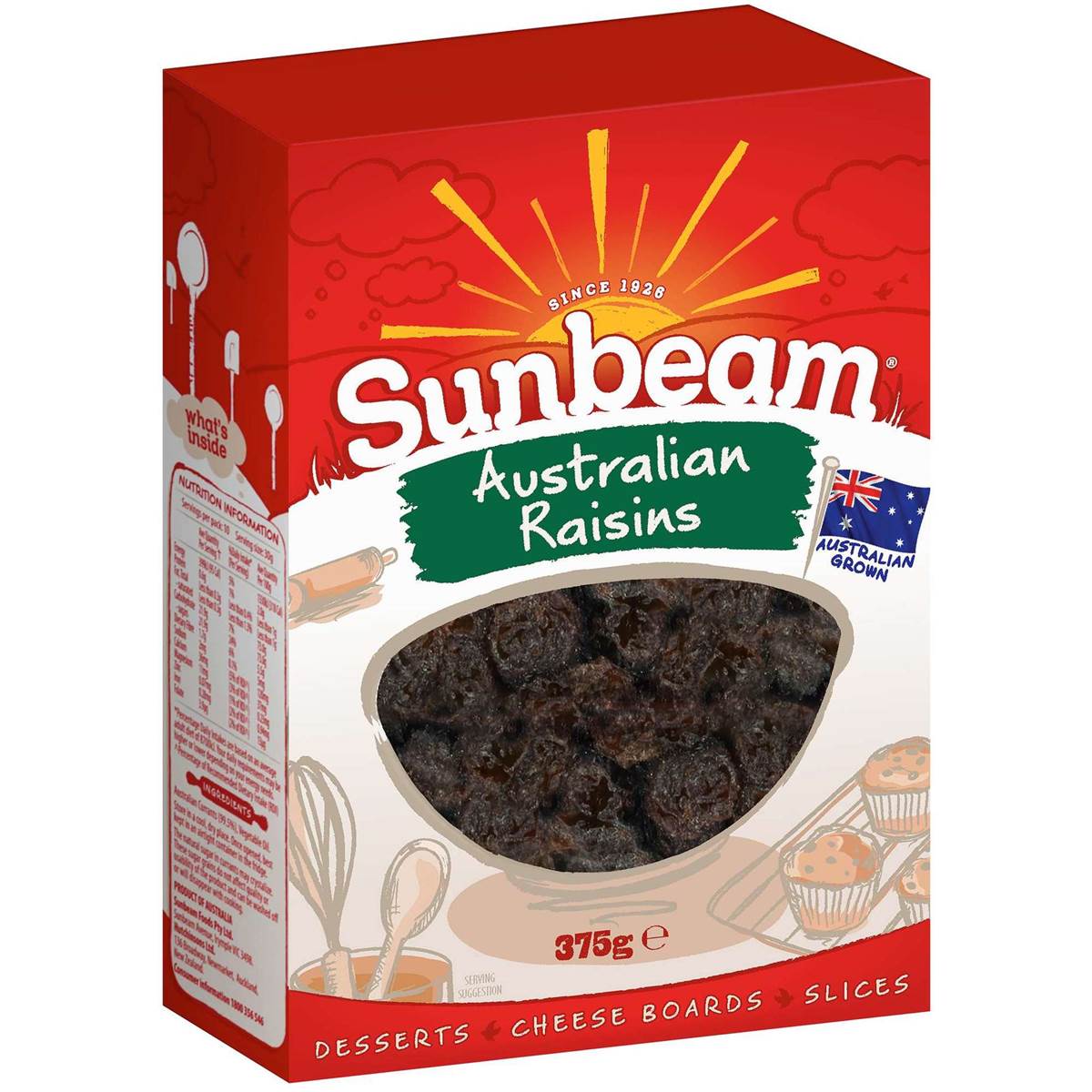 Nho khô Sunbeam Raisins 375g