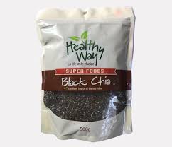 Hạt chia đen  Healthy Way Black Chia 500g