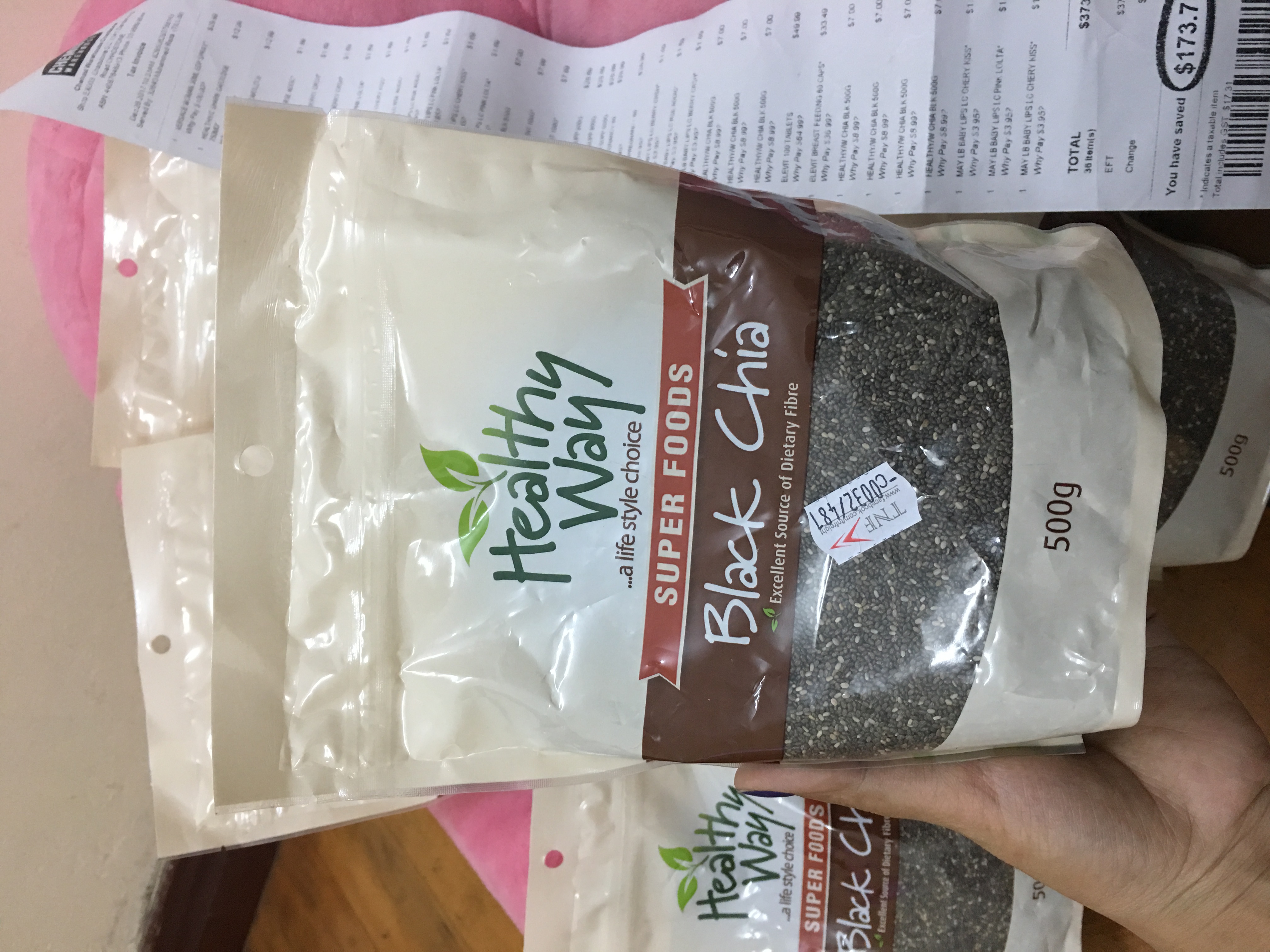 Hạt chia đen  Healthy Way Black Chia 500g