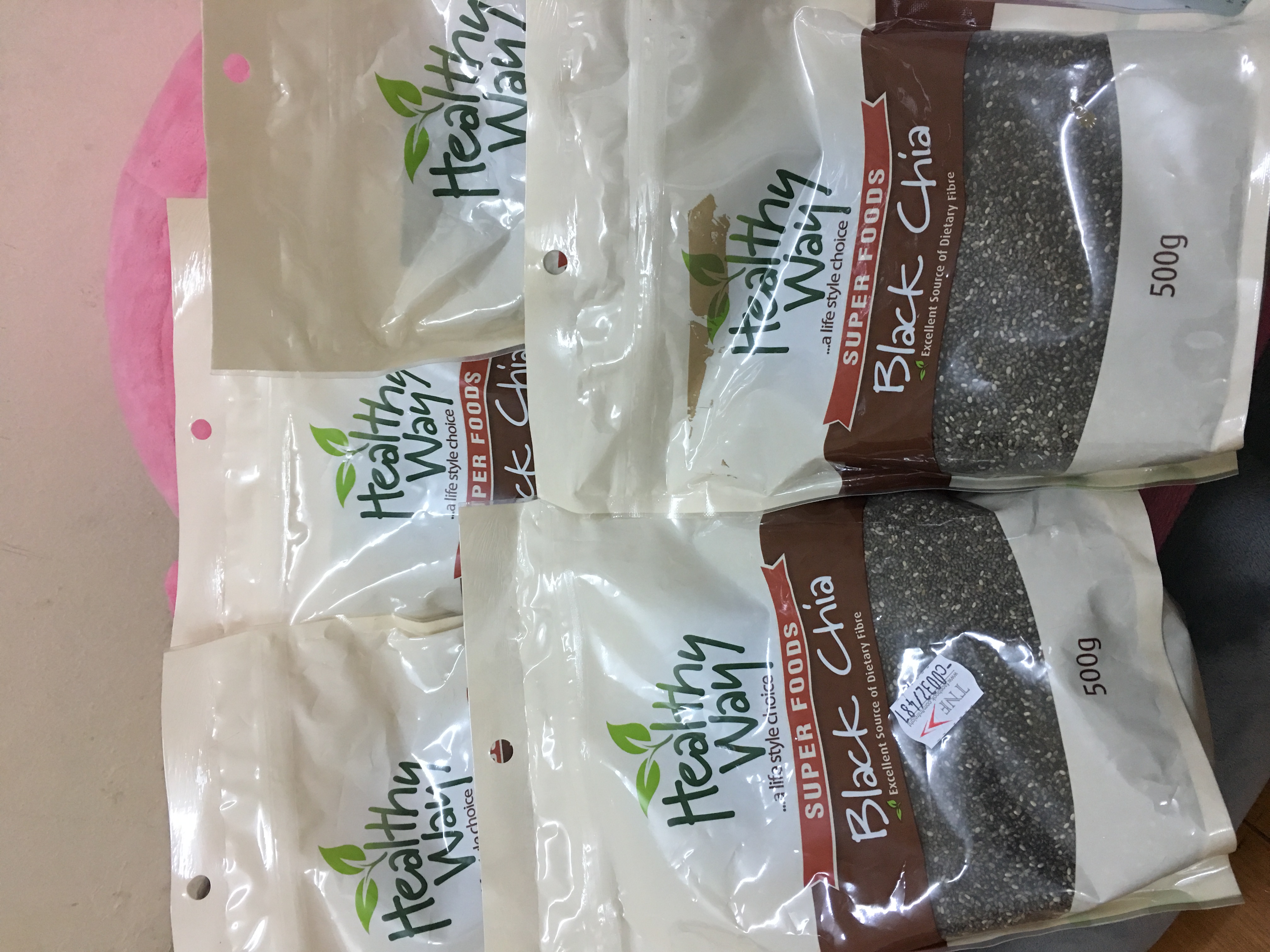 Hạt chia đen  Healthy Way Black Chia 500g