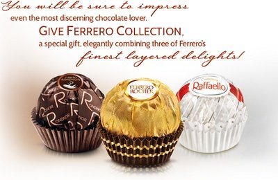 Ferrero Collection Chocolates Rocher Rondnoir Raffaello 24 viên - hộp 269g