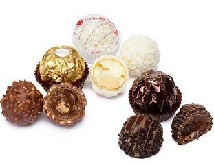 Ferrero Collection Chocolates Rocher Rondnoir Raffaello 24 viên - hộp 269g