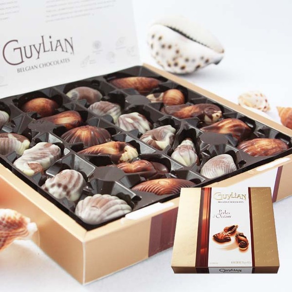 Sôcôla con sò biển hiệu Guylian – hộp 250g/22 viên -Guylian Chocolate Sea Shells 250g gift box