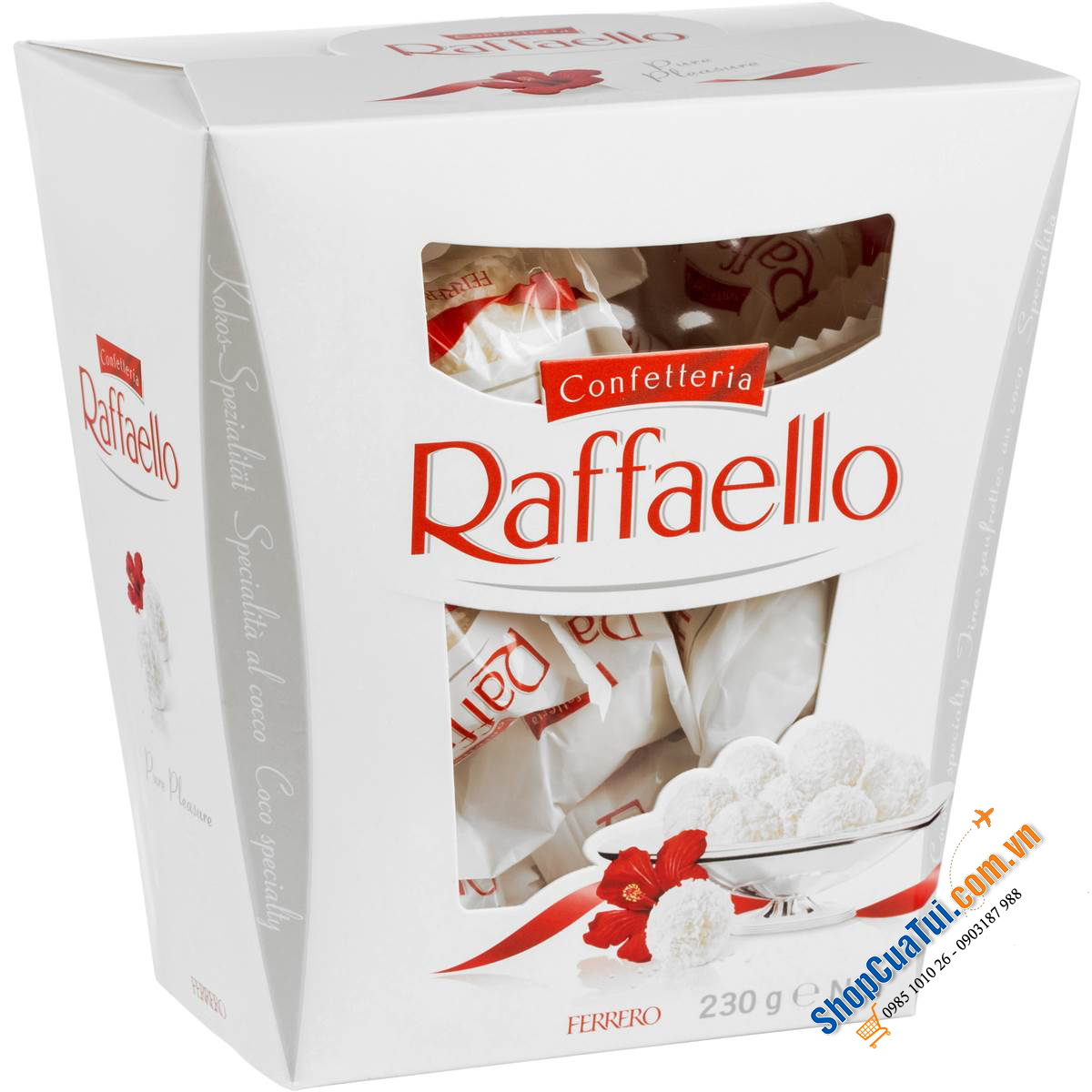 Kẹo Raffaello Socola bọc dừa 230g của ĐỨC - Ferrero Sô cô la