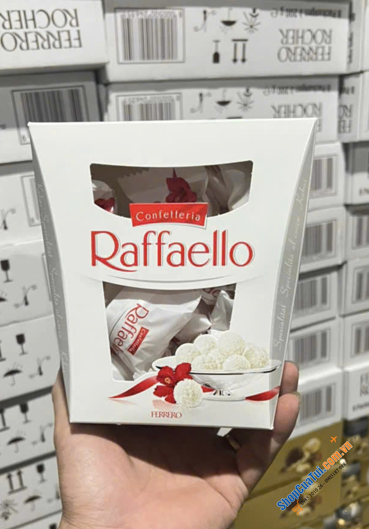 Kẹo Raffaello Socola bọc dừa 230g của ĐỨC - Ferrero Sô cô la