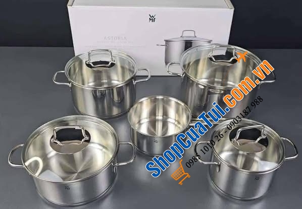 BỘ NỒI WMF INSPIRATION 5 MÓN - SANG TRỌNG VÀ TIỆN LỢI.