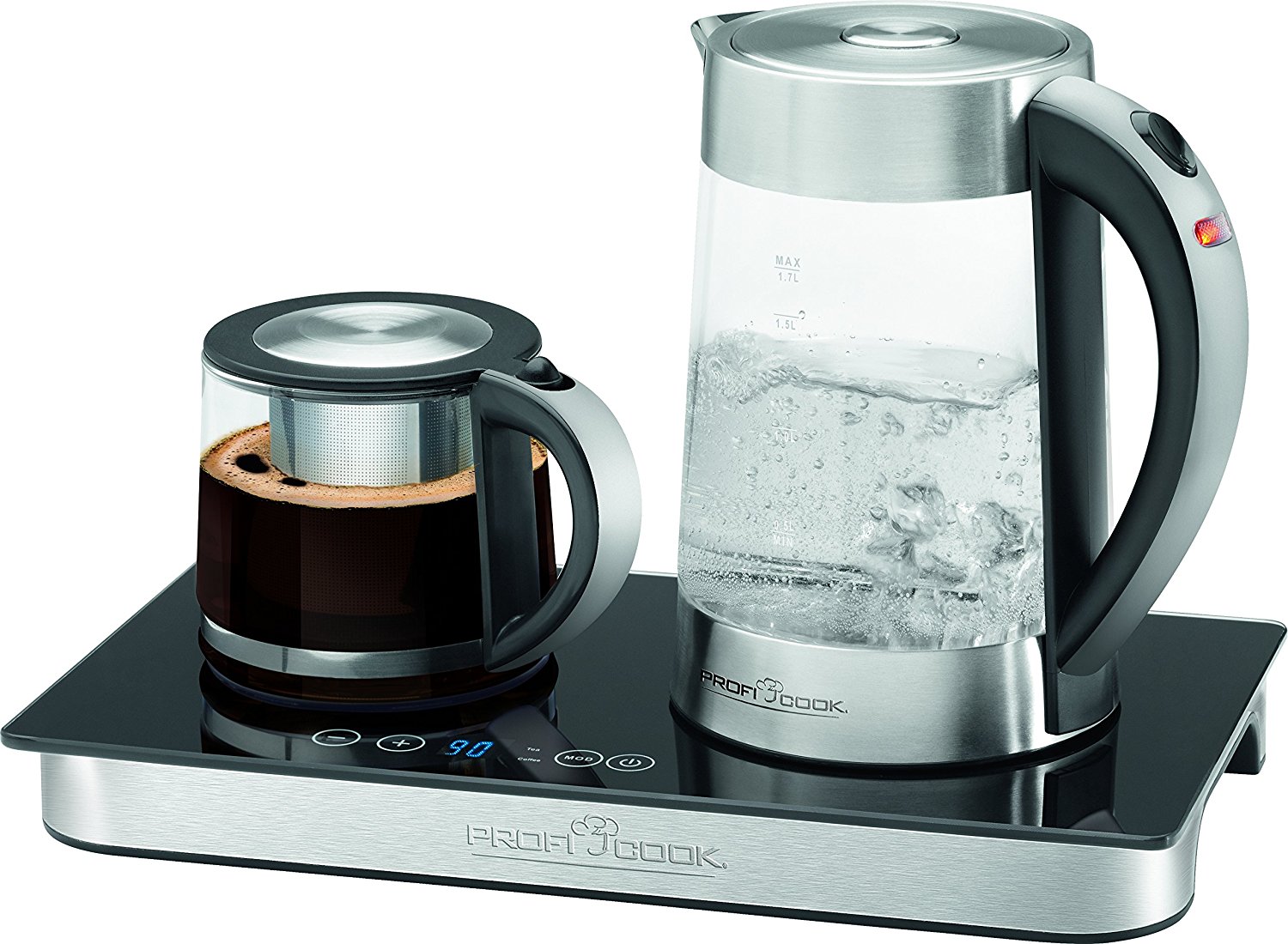 Ấm và THIẾT BỊ NẤU TRÀ, CAFE VÀ ĐUN NƯỚC PROFI COOK 3 TRONG 1