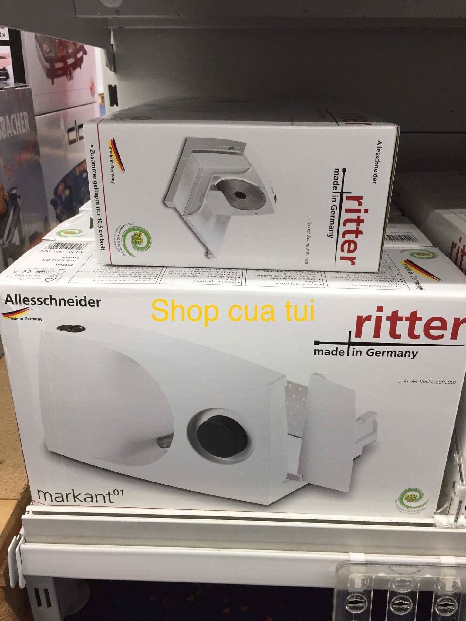 Máy cắt lát RITTER - Made in Germany - Máy Thái Lát Thực Phẩm Ritter 501.009 Orbis 1
