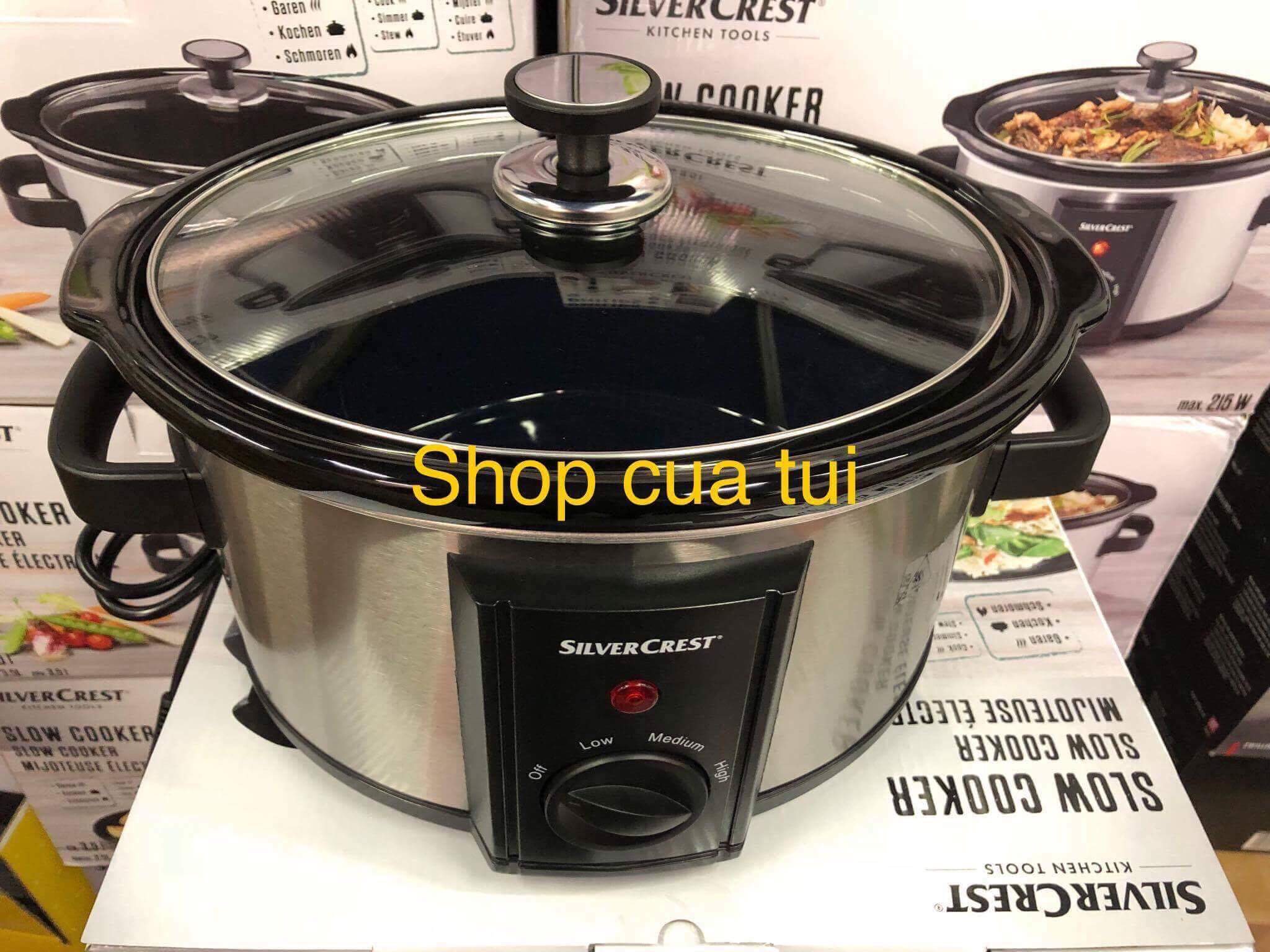 Nồi hầm SILVERCREST Slow Cooker 