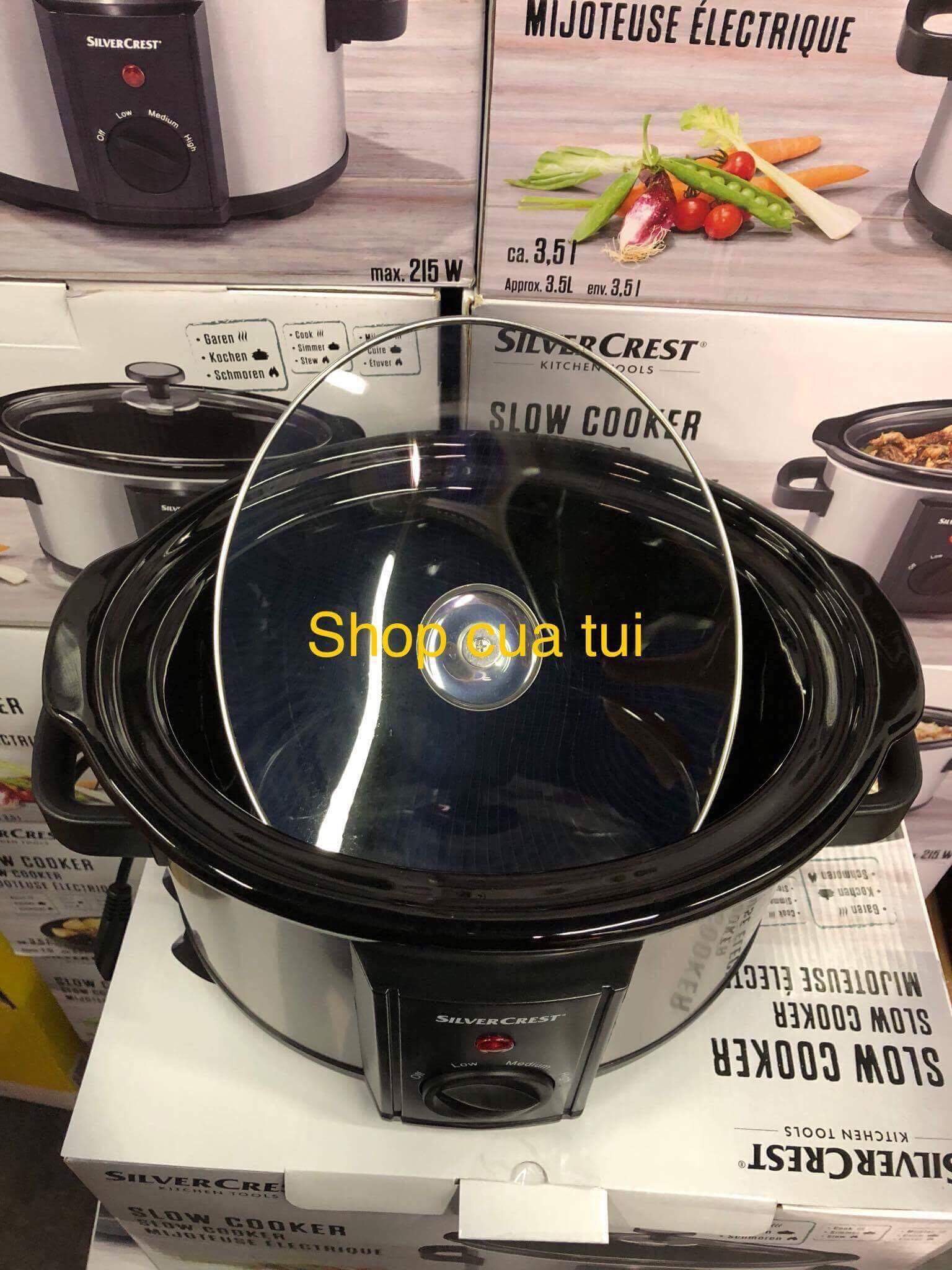 Nồi hầm SILVERCREST Slow Cooker 