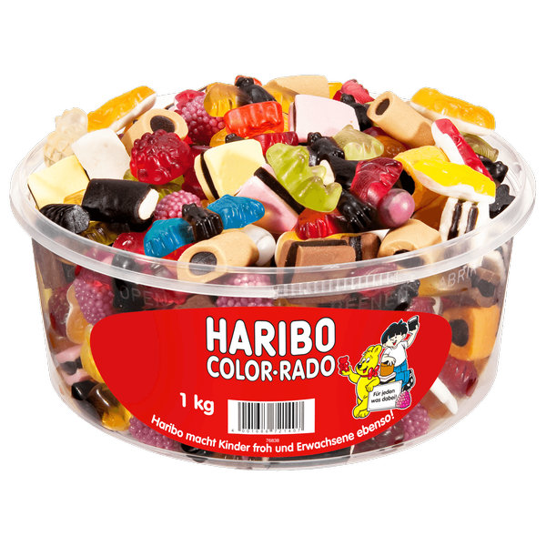 Kẹo dẻo - kẹo chíp chíp Haribo hộp 1kg của Đức