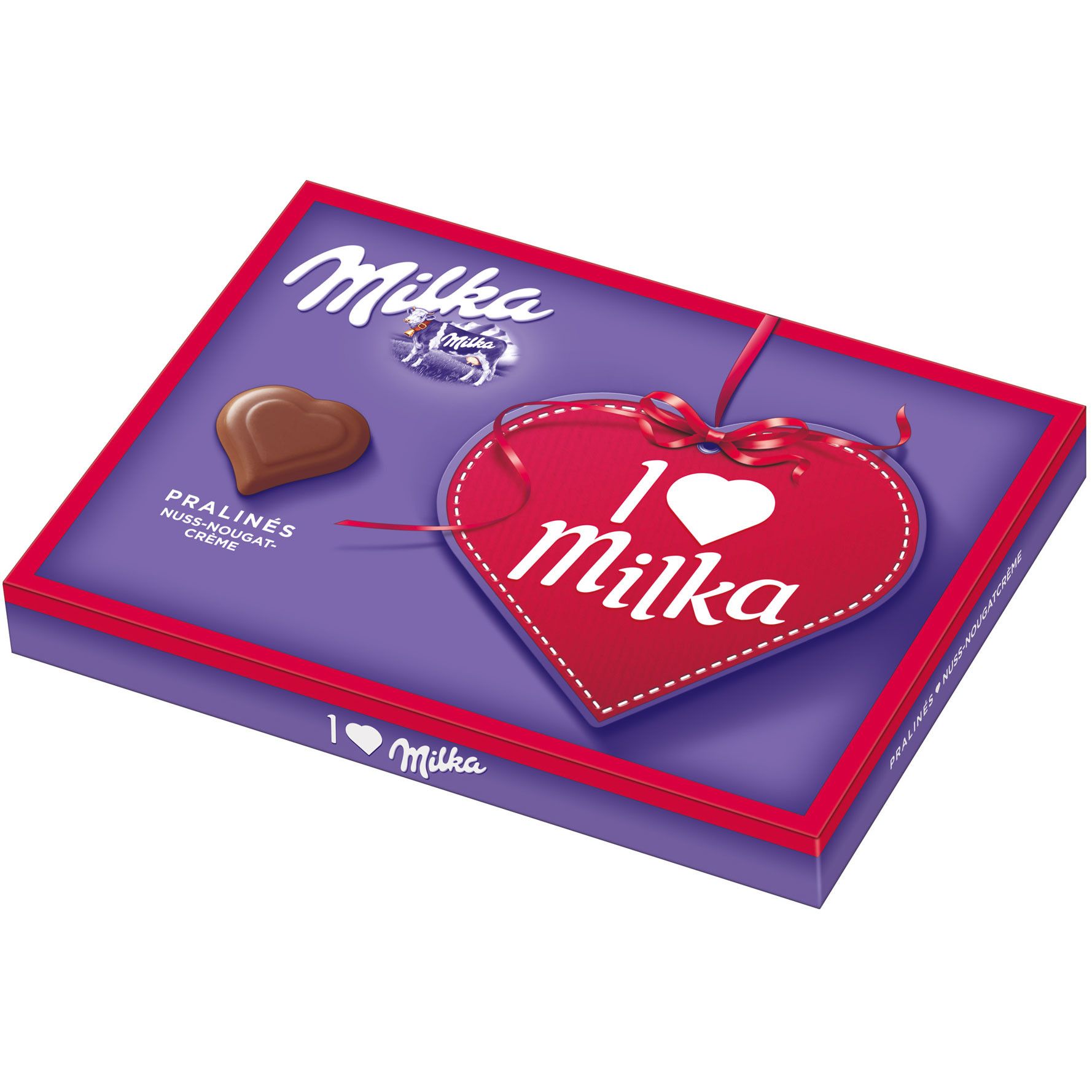 Sô cô la Milka Pralinés I Love Milka Nougat 110g