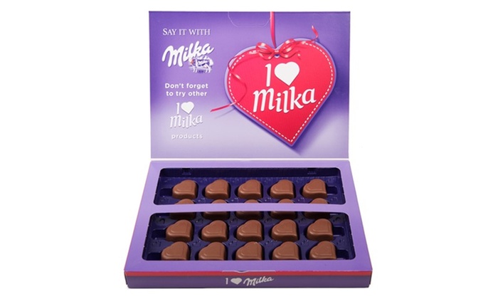 Sô cô la Milka Pralinés I Love Milka Nougat 110g