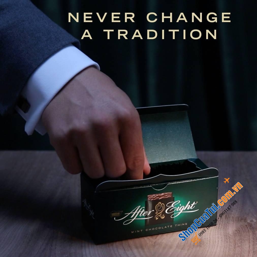 Sô cô la Nestlé After Eight Minzschokolade 200g - Sôcôla nhân bạc hà After Eight 200g – Đức