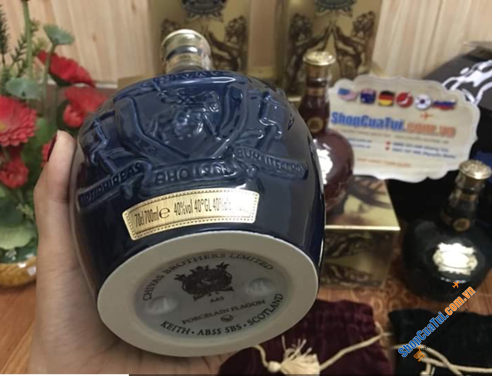 Hàng Mỹ:  RƯỢU CHIVAS Royal Salute  21 năm - 750ml