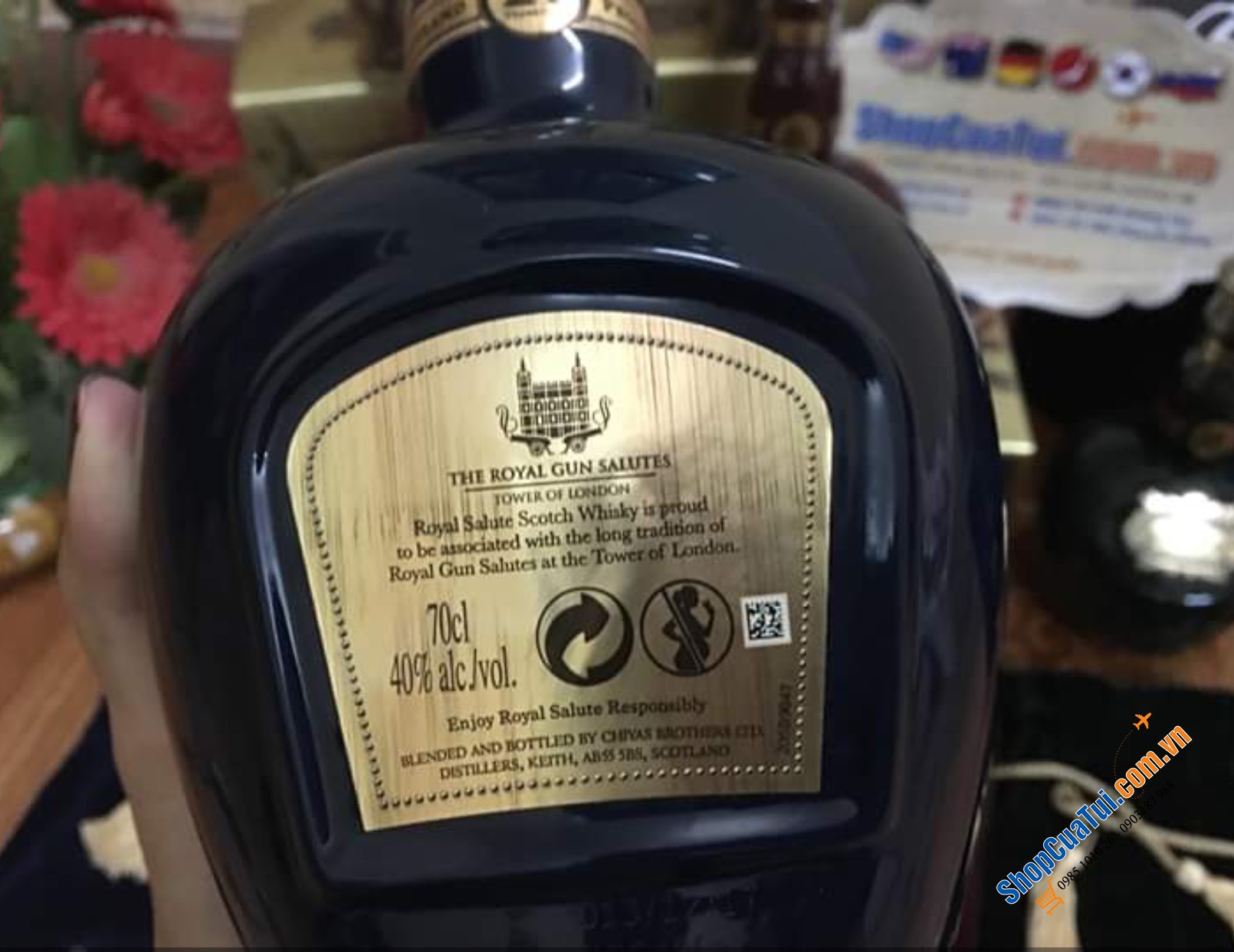 Hàng Mỹ:  RƯỢU CHIVAS Royal Salute  21 năm - 750ml