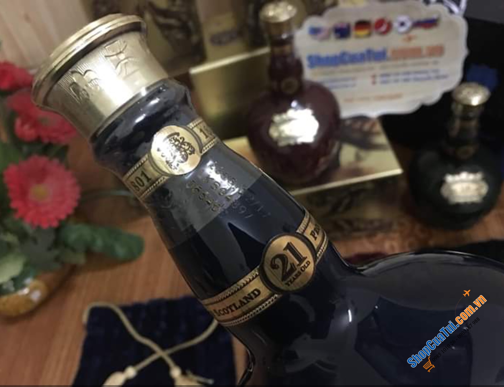 Hàng Mỹ:  RƯỢU CHIVAS Royal Salute  21 năm - 750ml