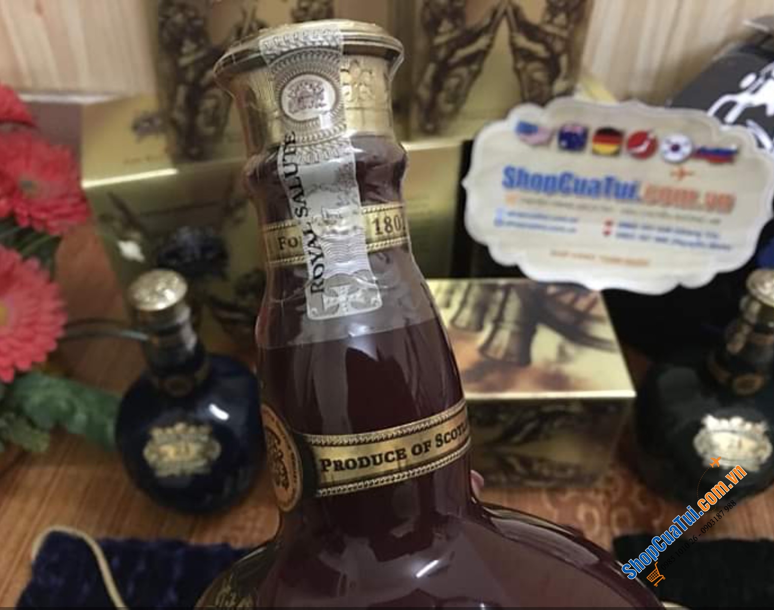 Hàng Mỹ:  RƯỢU CHIVAS Royal Salute  21 năm - 750ml