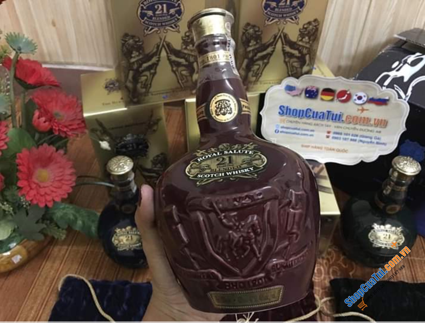 Hàng Mỹ:  RƯỢU CHIVAS Royal Salute  21 năm - 750ml