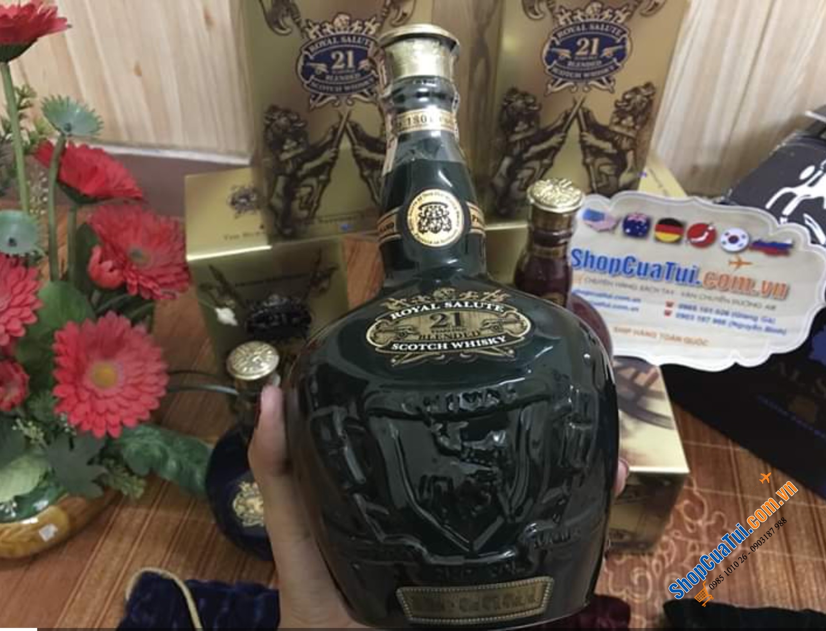 Hàng Mỹ:  RƯỢU CHIVAS Royal Salute  21 năm - 750ml