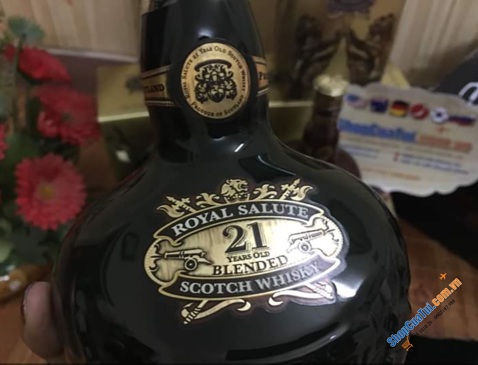 Hàng Mỹ:  RƯỢU CHIVAS Royal Salute  21 năm - 750ml