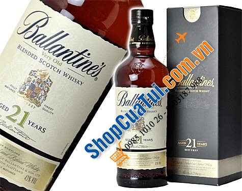 RƯỢU BALLANTINES 21 NĂM