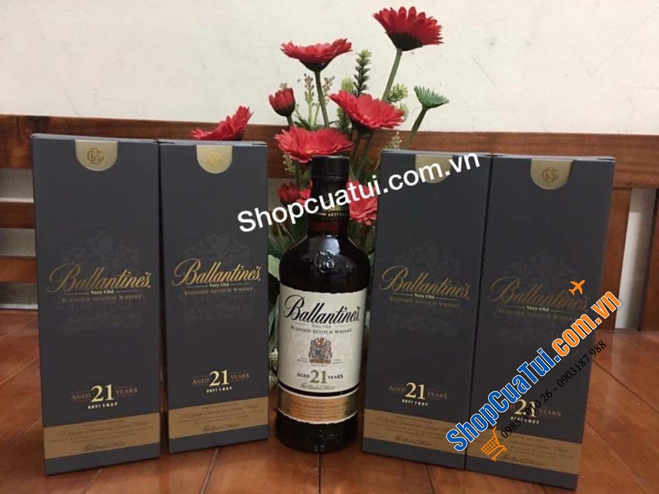 RƯỢU BALLANTINES 21 NĂM