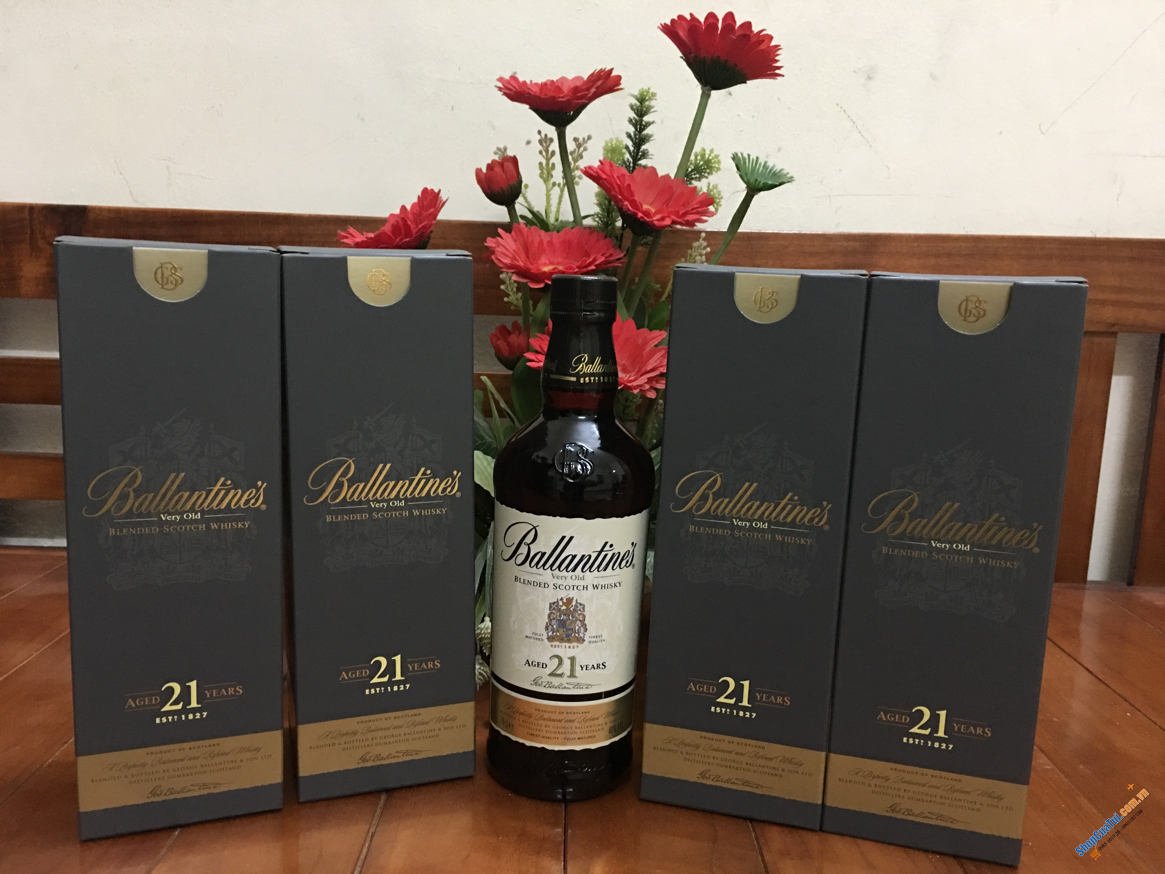 RƯỢU BALLANTINES 21 NĂM