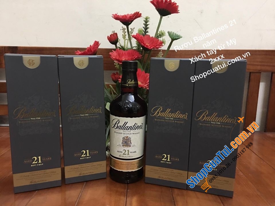 RƯỢU BALLANTINES 21 NĂM