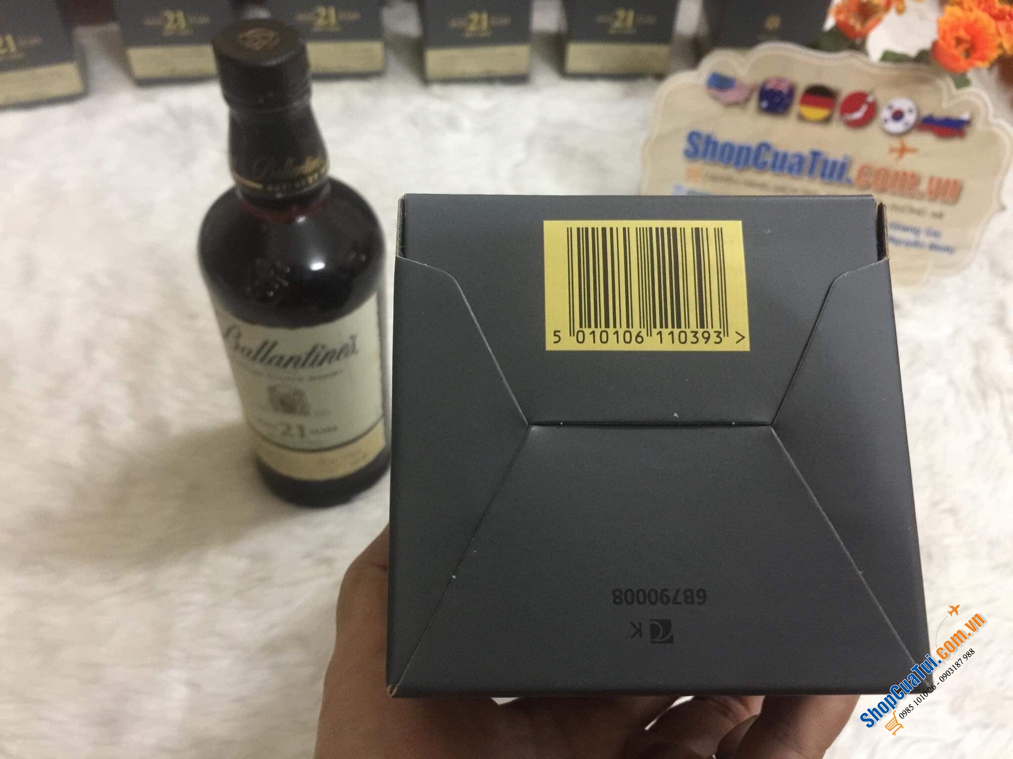 RƯỢU BALLANTINES 21 NĂM