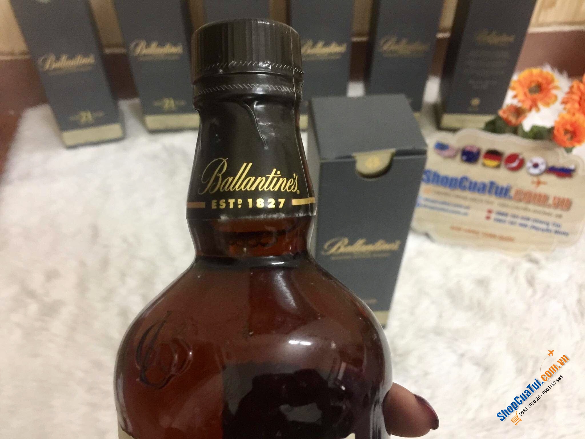 RƯỢU BALLANTINES 21 NĂM