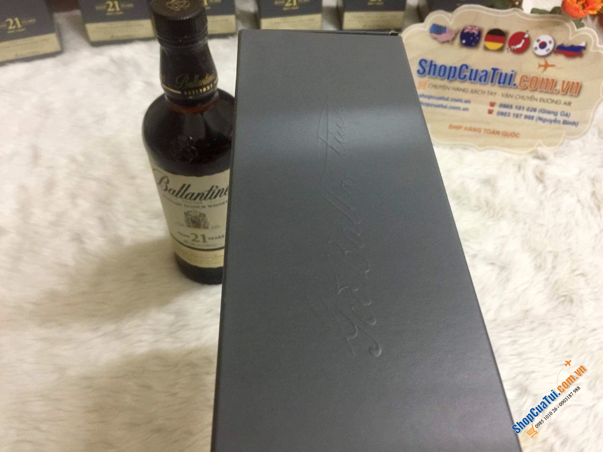 RƯỢU BALLANTINES 21 NĂM