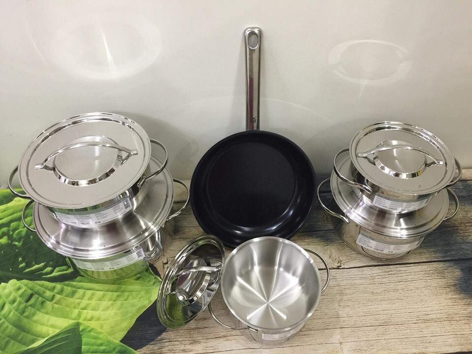 Bộ nồi bộ WMF Gala Plus vung inox