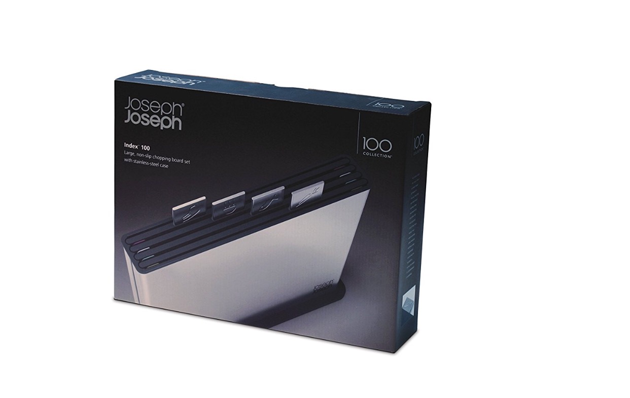 Bộ thớt bằng inox Joseph Joseph Index