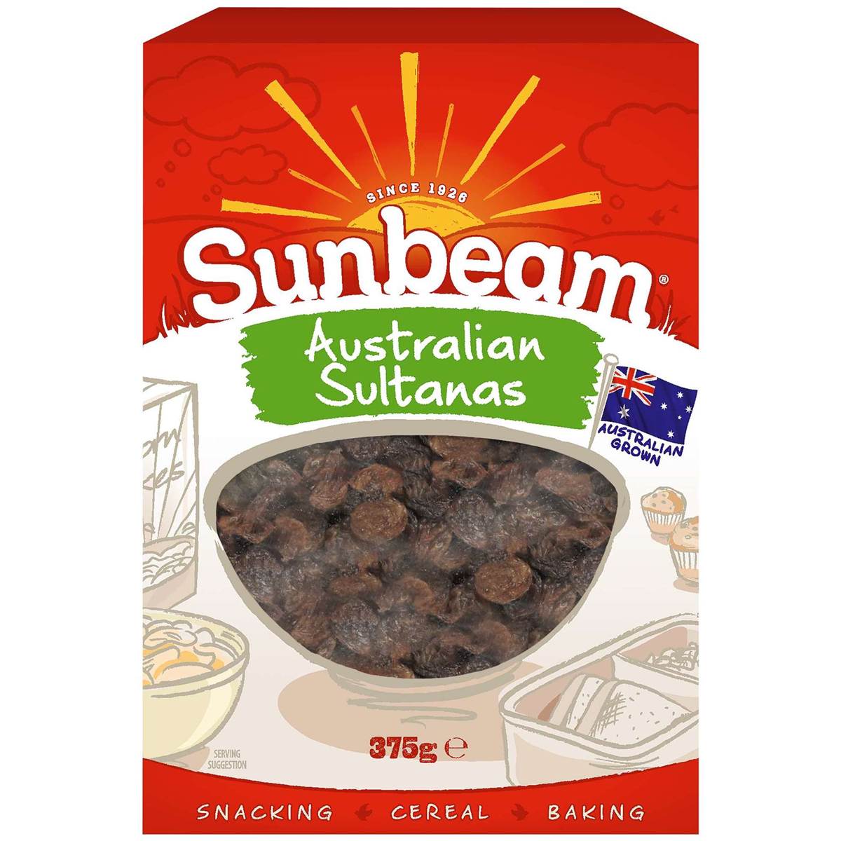 Nho khô Sunbeam Sultanas 375g