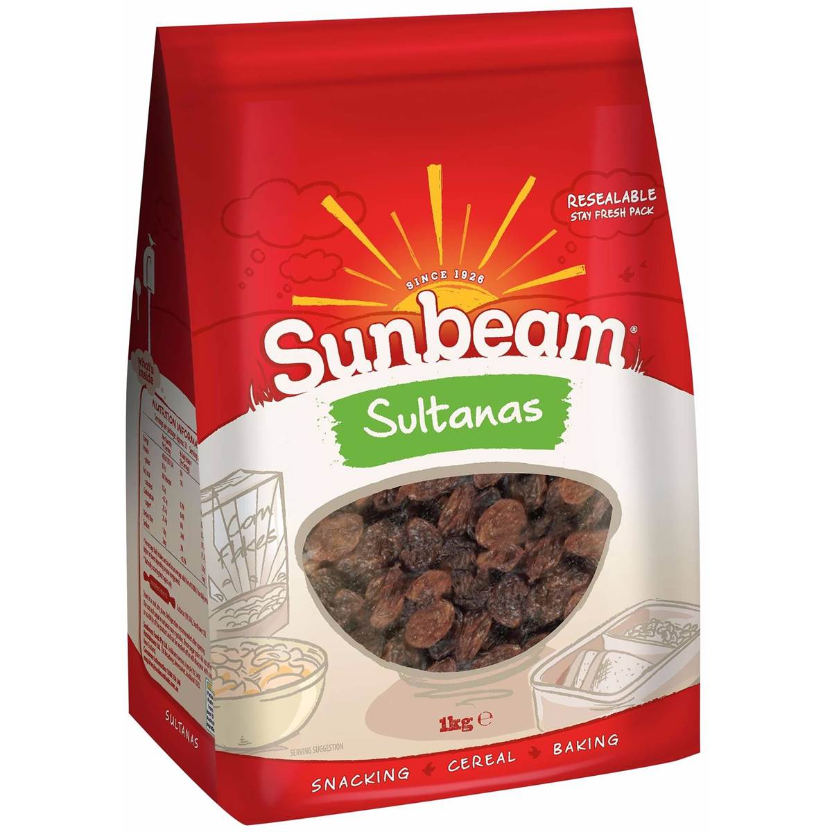 Nho khô Sunbeam Sultanas 1kg